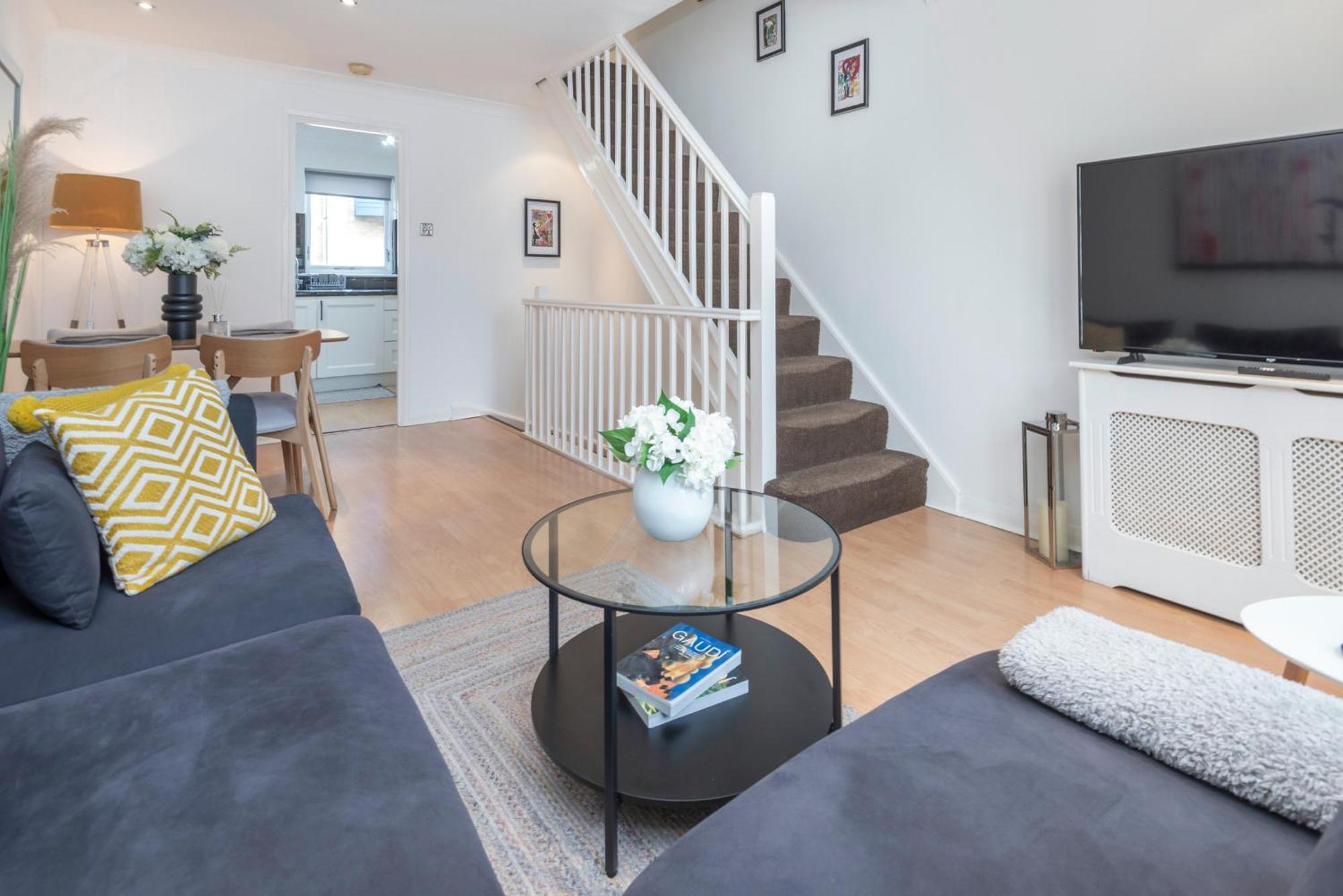 Ferienwohnung 2 Bed Town House With Garden In Hackney, London Exterior foto